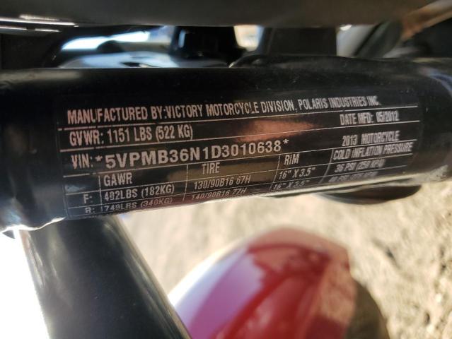 2013 VICTORY MOTORCYCLES JUDGE 5VPMB36N1D3010638