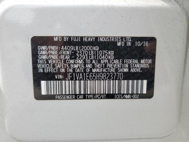 JF1VA1E65H9823770 Subaru Wrx Premium