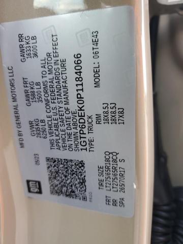 2023 GMC CANYON AT4 1GTP6DEK0P1184066