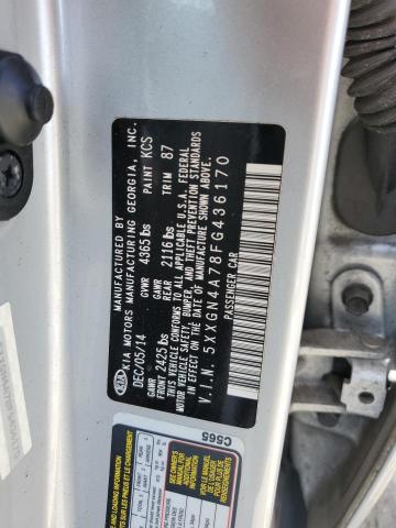 5XXGN4A78FG436170 KIA OPTIMA EX