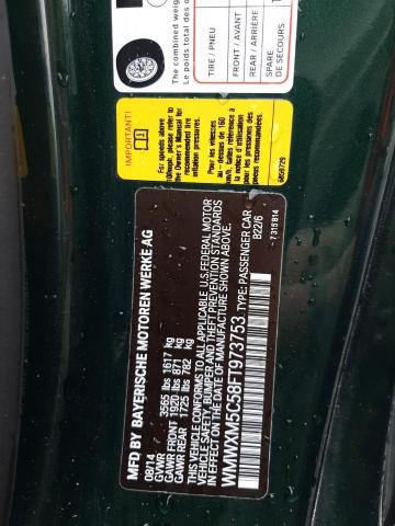 WMWXM5C58FT973753 Mini Cooper