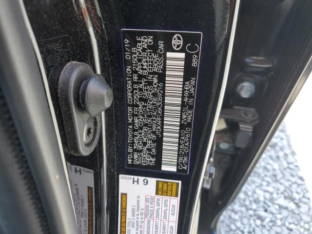 2019 TOYOTA PRIUS XLE JTDKARFU6K3069216