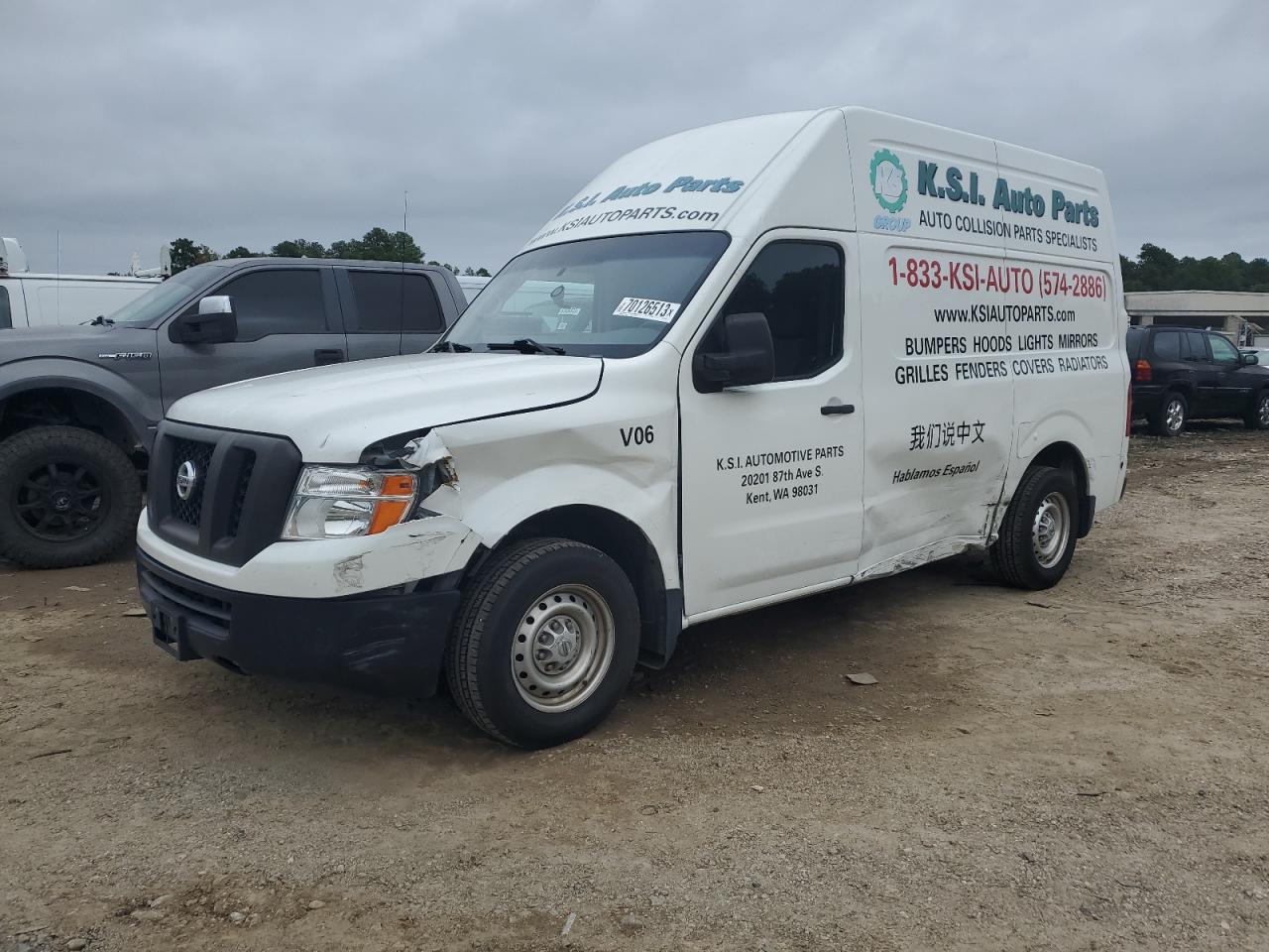 1N6BF0LY3KN802943 NISSAN NV 2019