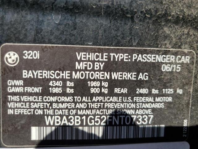WBA3B1G52FNT07337 BMW 320 I