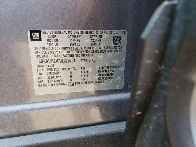3GKALMEV7JL225791 GMC Terrain Sle