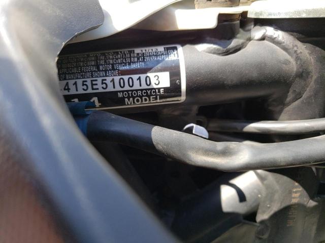2014 HONDA CBR500 R - MLHPC4415E5100103