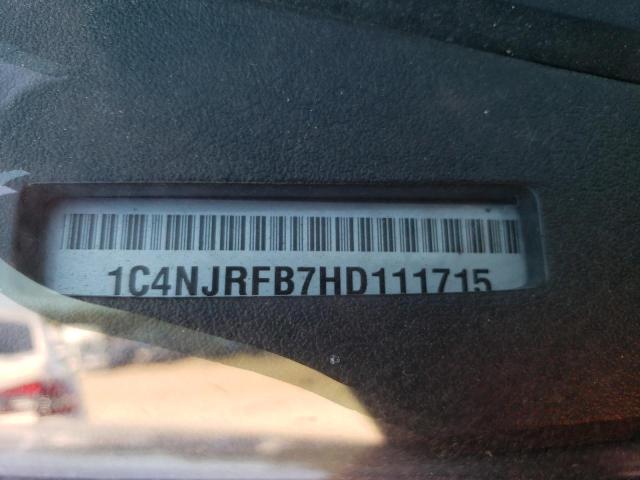 1C4NJRFB7HD111715 Jeep Patriot Latitude