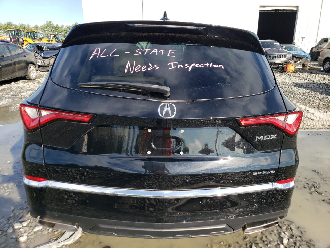 5J8YE1H38NL014518 Acura MDX  6