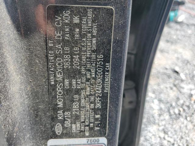 3KPF24AD3KE007516 KIA FORTE FE