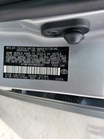2017 TOYOTA CAMRY LE/X 4T1BF1FK1HU620281