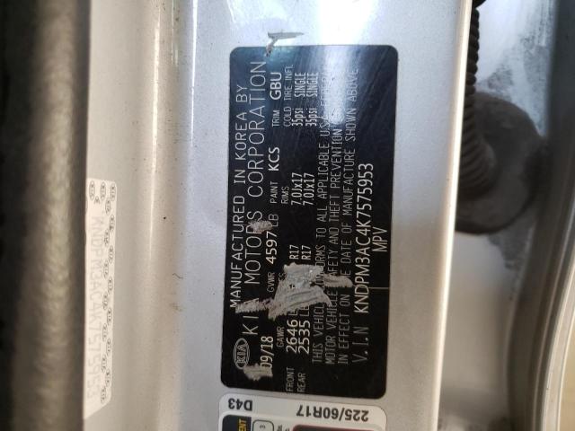 KNDPM3AC4K7575953 KIA Sportage Lx