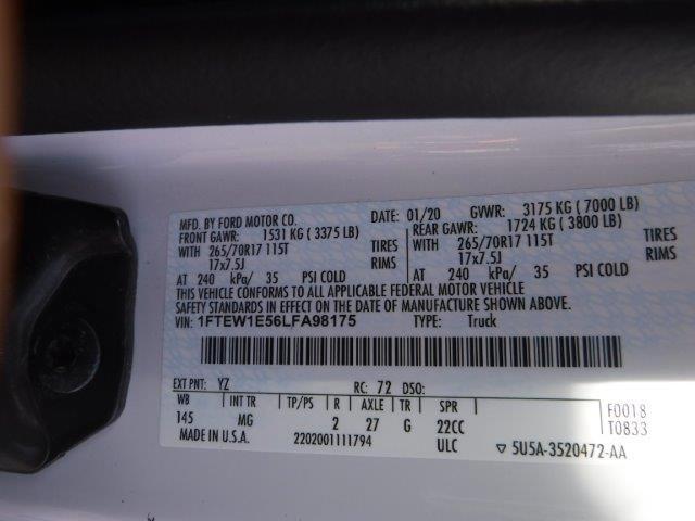 2020 FORD F150 SUPER - 1FTEW1E56LFA98175