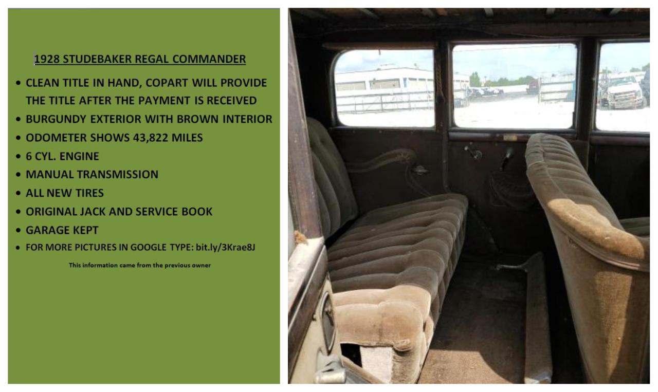 4050843 1928 Studebaker Commander