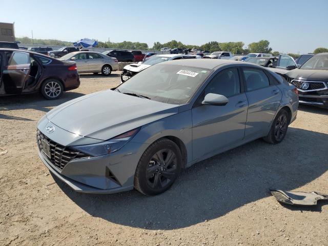 2021 Hyundai Elantra Blue