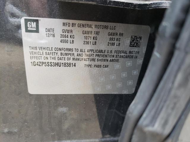1G4ZP5SS3HU183814 Buick Lacrosse Essence