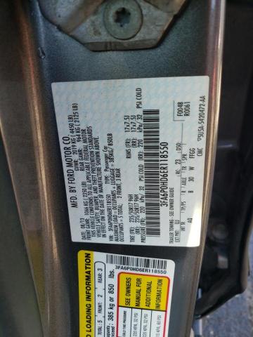 3FA6P0HD6ER118550 Ford FUSION SE