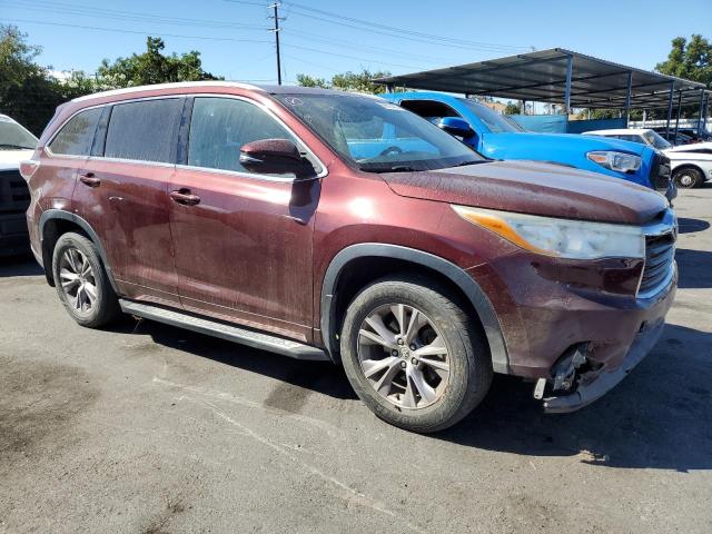 VIN 5TDKKRFH7ES035286 2014 Toyota Highlander, Xle no.4