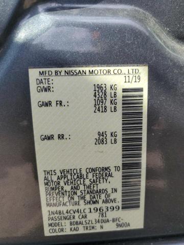 1N4BL4CV4LC196399 Nissan ALTIMA SR