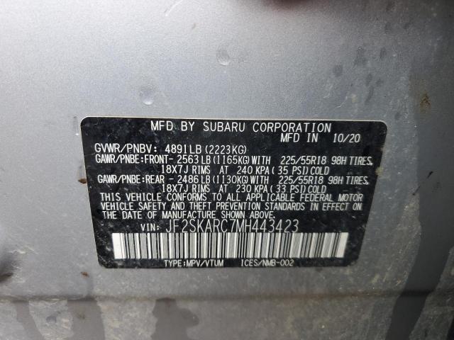 JF2SKARC7MH443423 Subaru Forester Sport