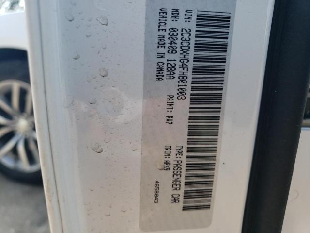 2C3CDXHG4FH801003 Dodge Charger Sxt