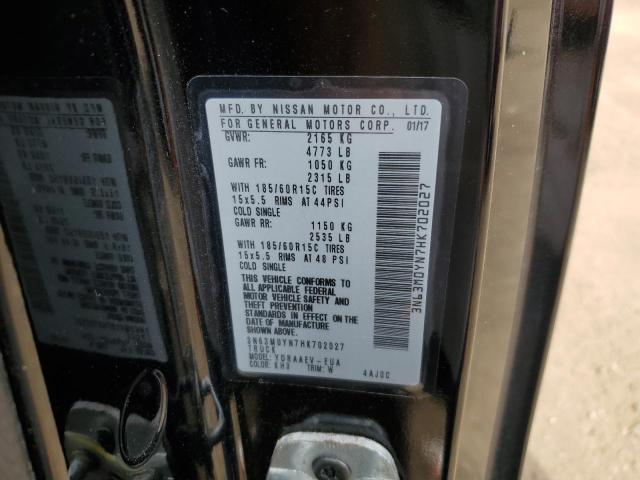 2017 CHEVROLET CITY EXPRE - 3N63M0YN7HK702027