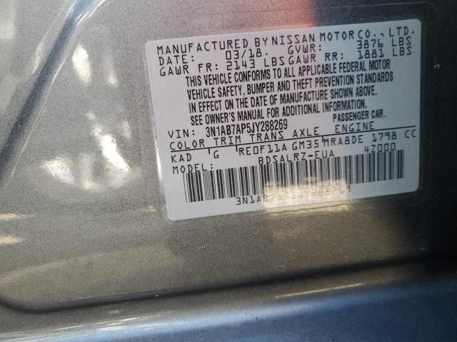 3N1AB7AP5JY288269 Nissan SENTRA S