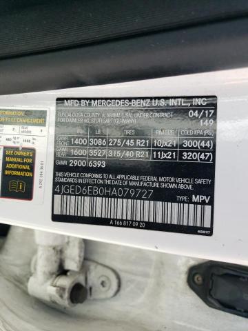 4JGED6EB0HA079727 Mercedes-Benz Gle Coupe 43 Amg