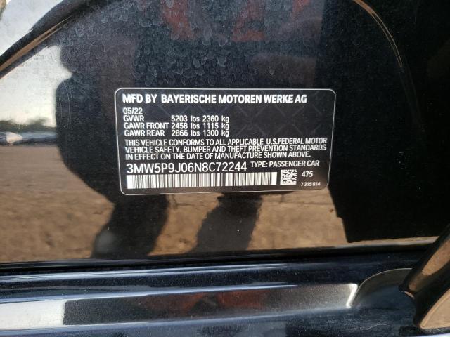 2022 BMW 330XE 3MW5P9J06N8C72244