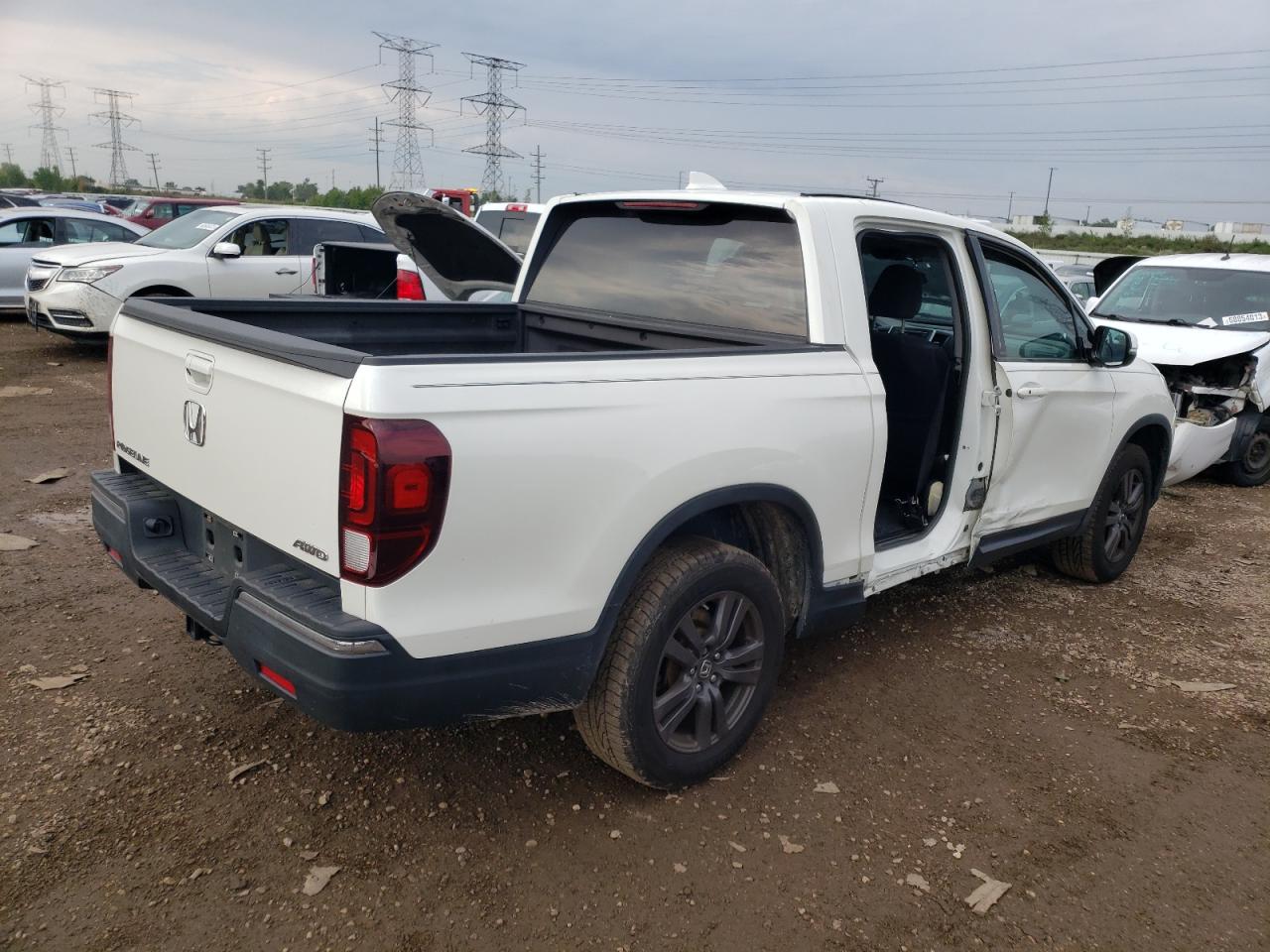5FPYK3F15KB031612 HONDA RIDGELINE 2019