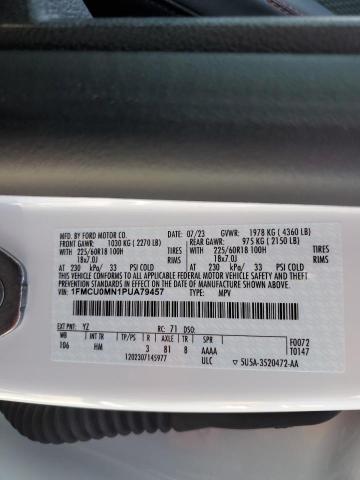 2023 FORD ESCAPE ST 1FMCU0MN1PUA79457