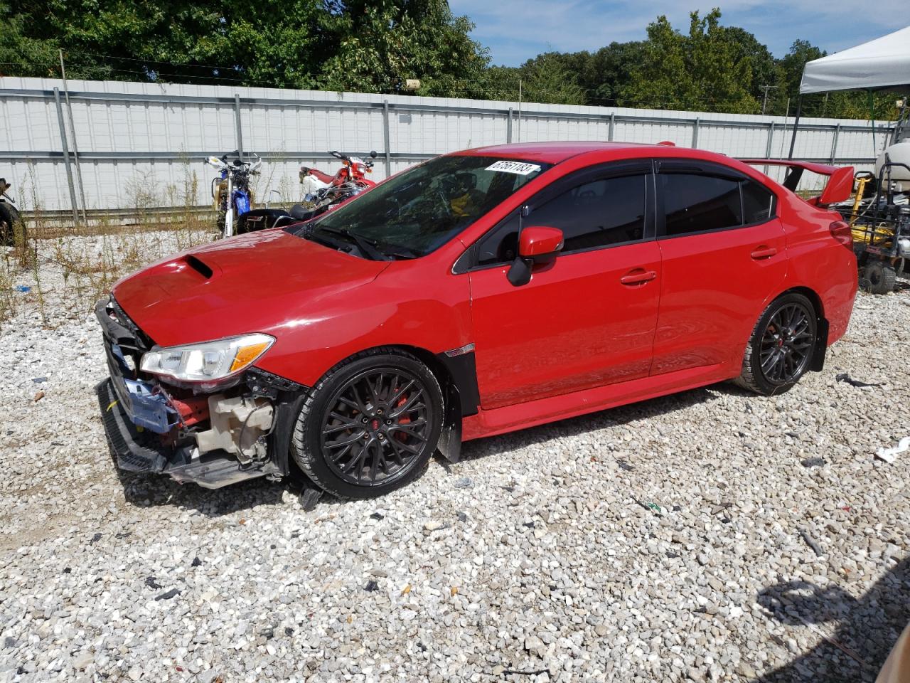 Lot #2133753203 2015 SUBARU WRX STI