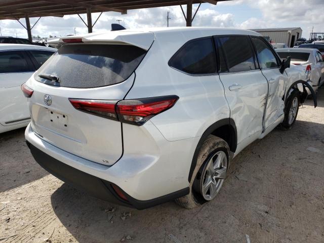 VIN 5TDZZRAH2NS556093 2022 Toyota Highlander, L no.3