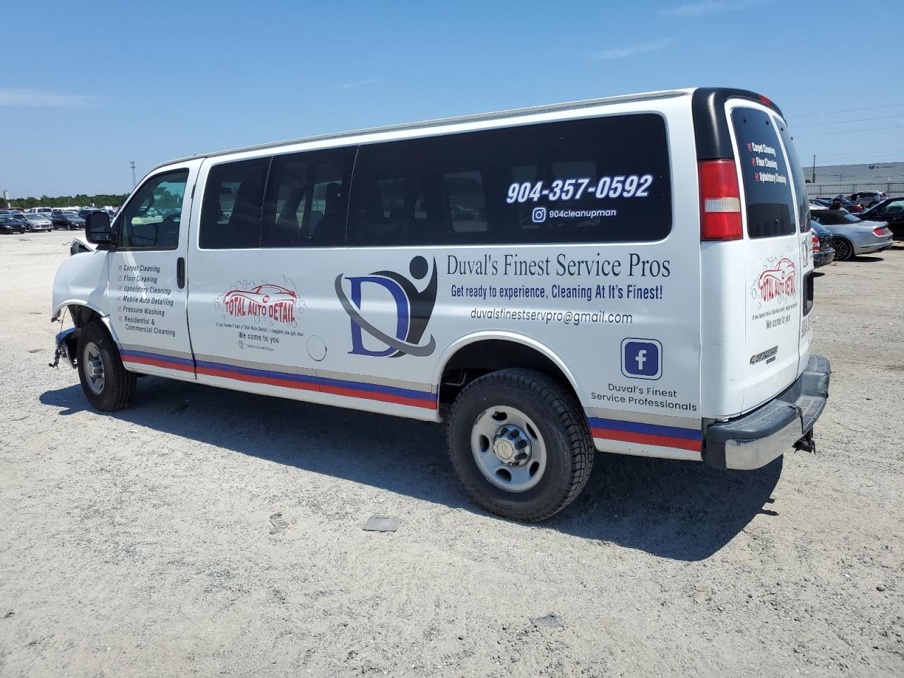 1GAZGPFG2G1189196 CHEVROLET EXPRESS 2016