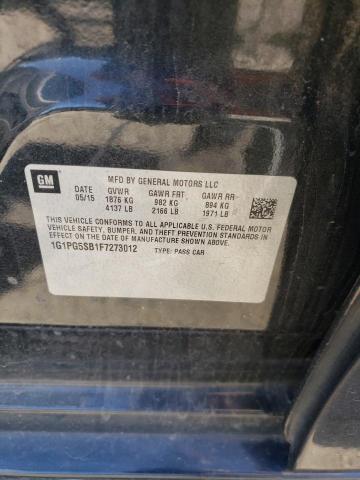 2015 CHEVROLET CRUZE LTZ - 1G1PG5SB1F7273012