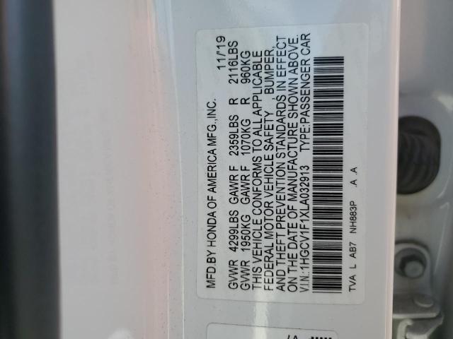 2020 HONDA ACCORD LX - 1HGCV1F1XLA032913