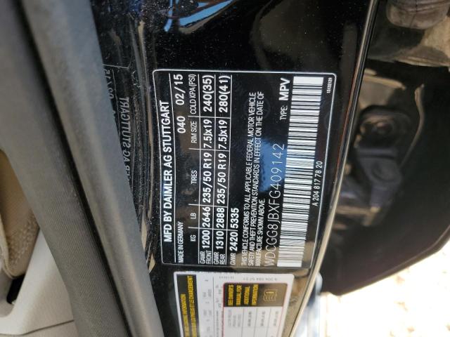 WDCGG8JBXFG409142 Mercedes-Benz Glk 350 4matic