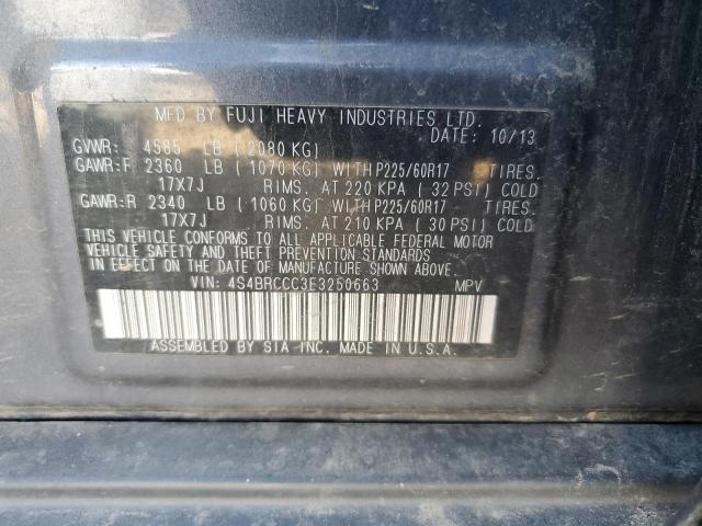 4S4BRCCC3E3250663 Subaru Outback 2.5i Premium