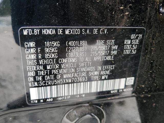 3CZRU5H5XNM703693 Honda HR-V EX 13