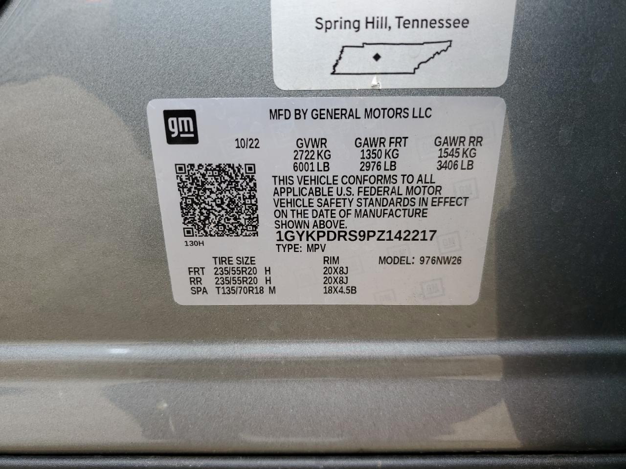 Lot #2155533502 2023 CADILLAC XT6 PREMIU