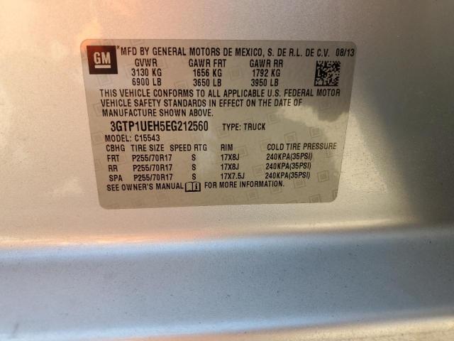 3GTP1UEH5EG212560 GMC Sierra C1500 Sle