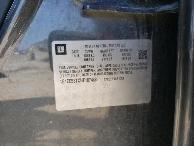 2017 CHEVROLET MALIBU LT - 1G1ZE5STXHF187438