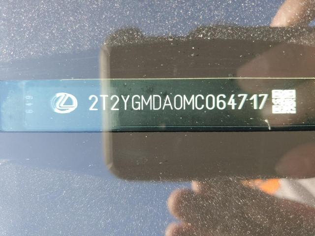 2021 LEXUS RX 450H F- 2T2YGMDA0MC064717