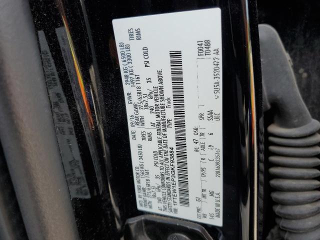 1FTEW1EP3GKF93884 Ford F150 Supercrew