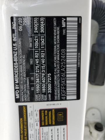 2020 MERCEDES-BENZ GLS 450 4M - 4JGFF5KE6LA252408