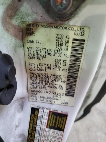 1N6BD0CT5JN763152 Nissan FRONTIER S