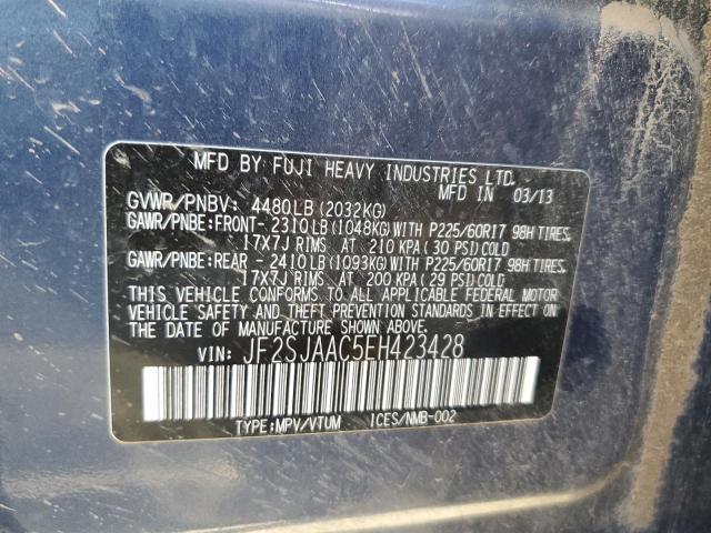 JF2SJAAC5EH423428 Subaru Forester 2.5i