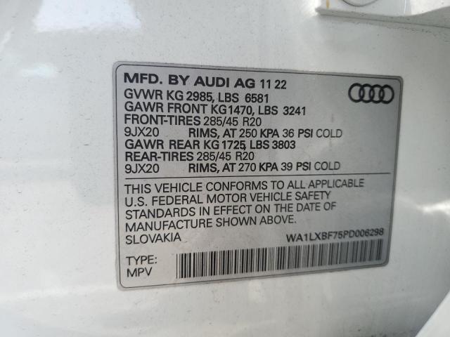 VIN WA1LXBF75PD006298 2023 Audi Q7, Premium Plus no.12