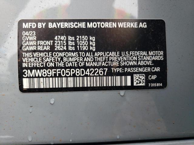 3MW89FF05P8D42267 BMW 330XI