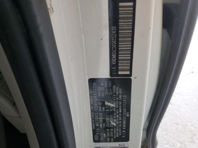2016 KIA SEDONA LX - KNDMB5C1XG6152419