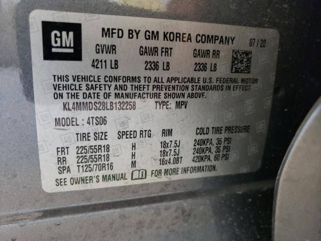 KL4MMDS28LB132258 Buick Encore Gx Select